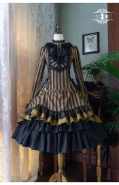 Miss Point Point Mansion 1.0 Long Sleeve One Piece(Reservation/8 Colours/Full Payment Without Shipping)